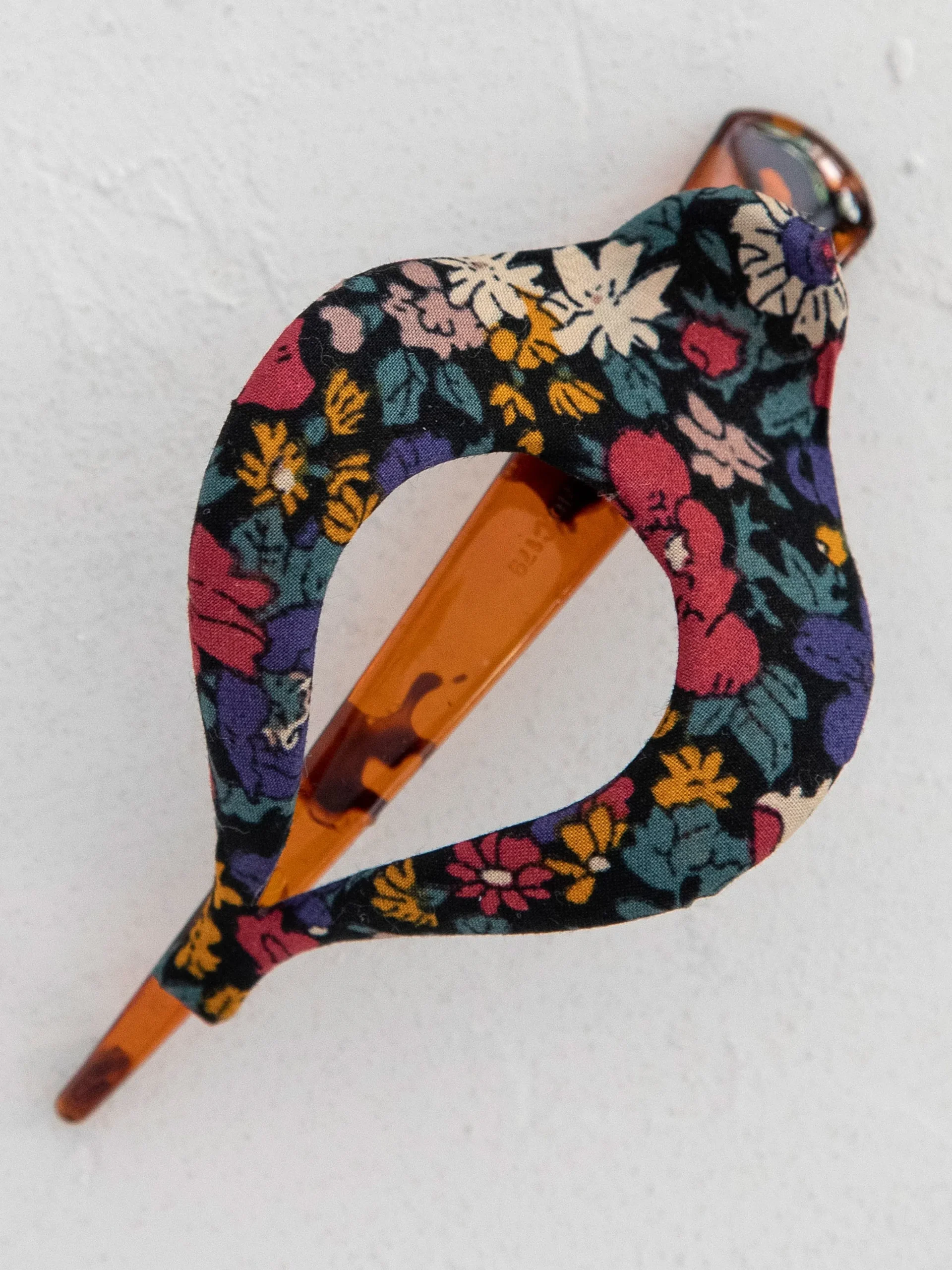 Boho Clip - Fabric Navy