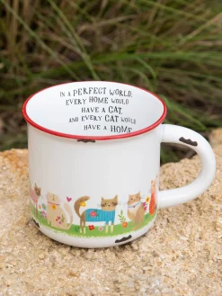 Camp Coffee Mug - Every Home Has A Cat