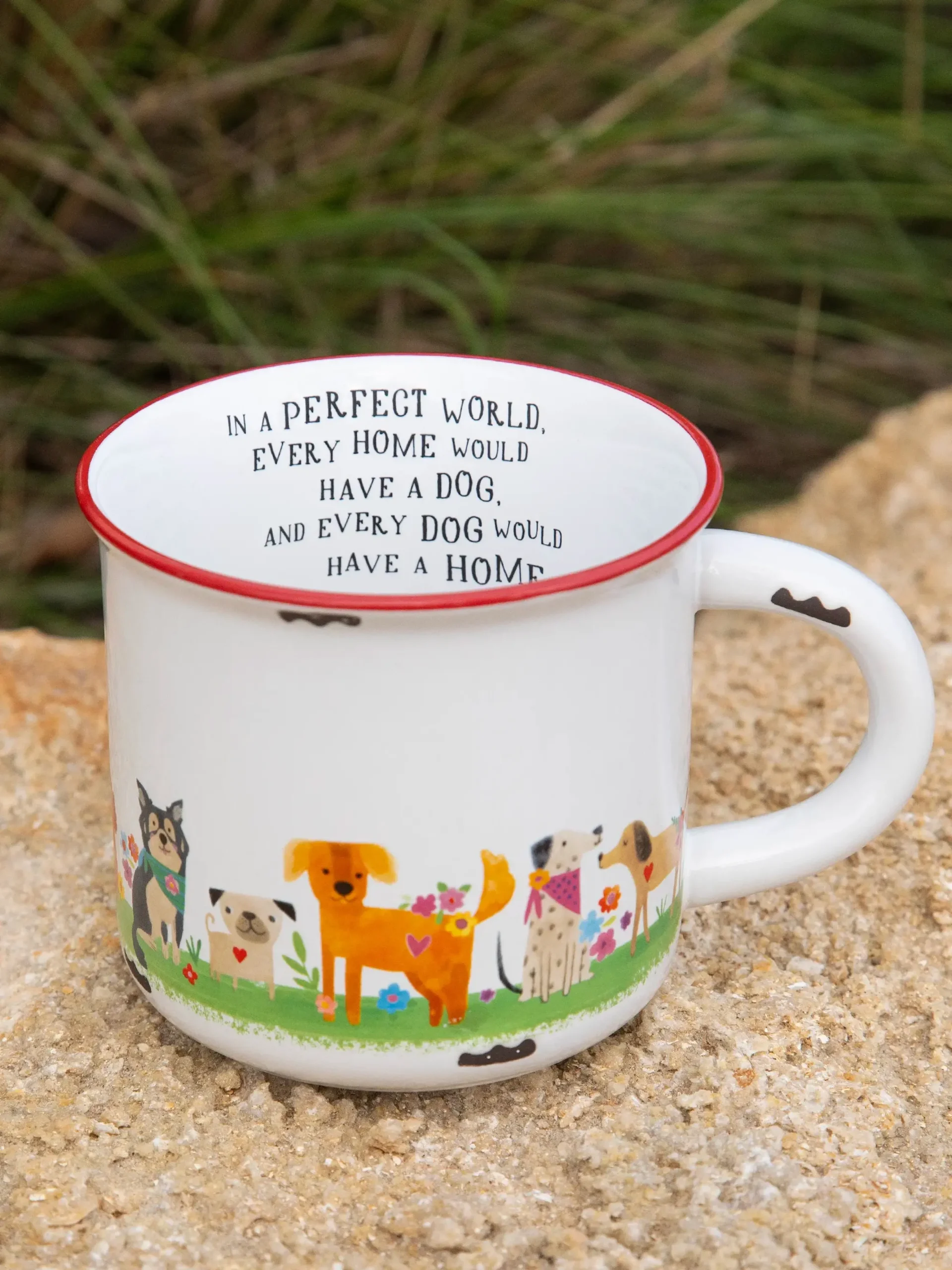 Camp Coffee Mug - Every Home Has A Dog