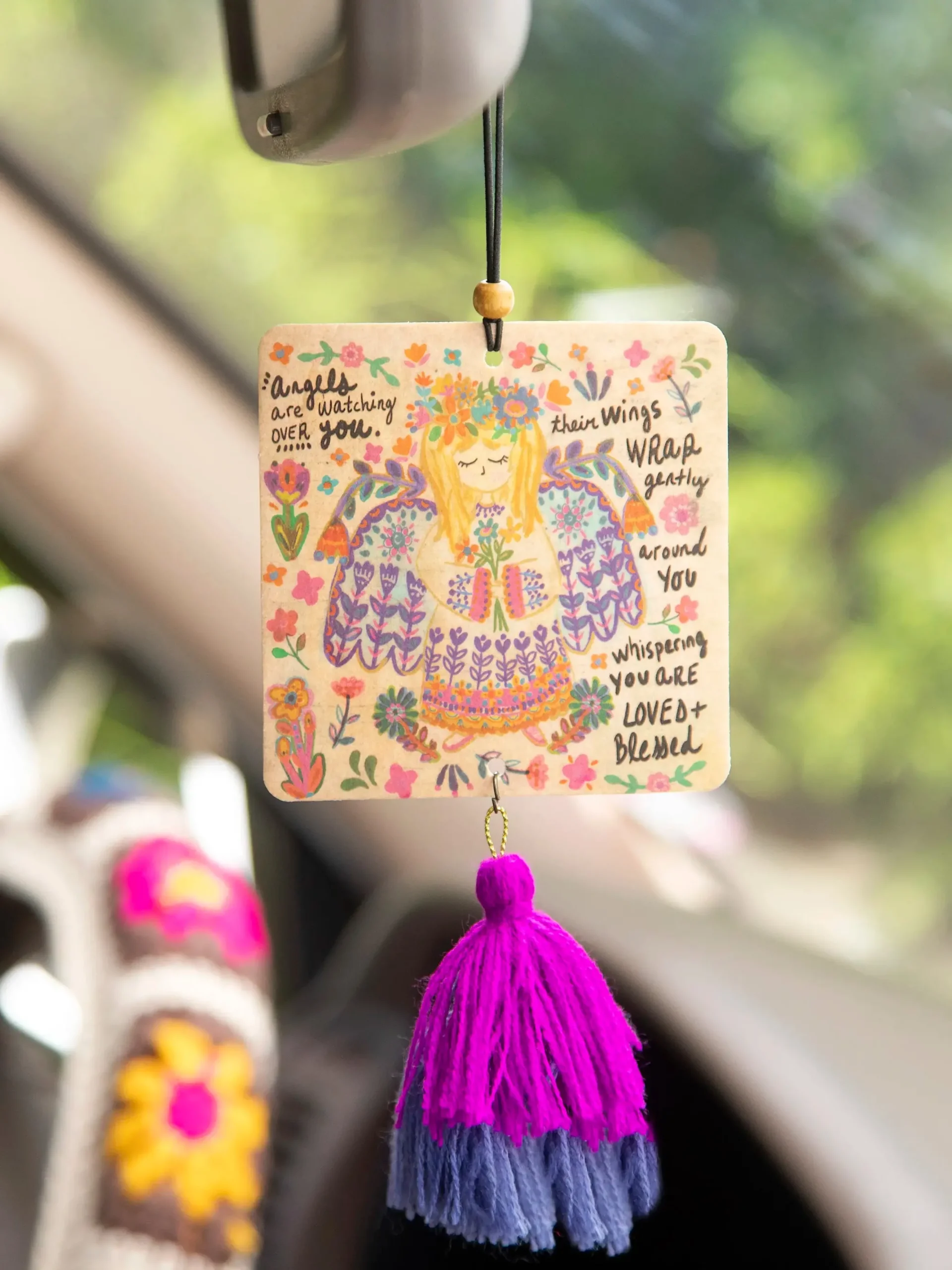 Car Air Freshener - Angels Watching