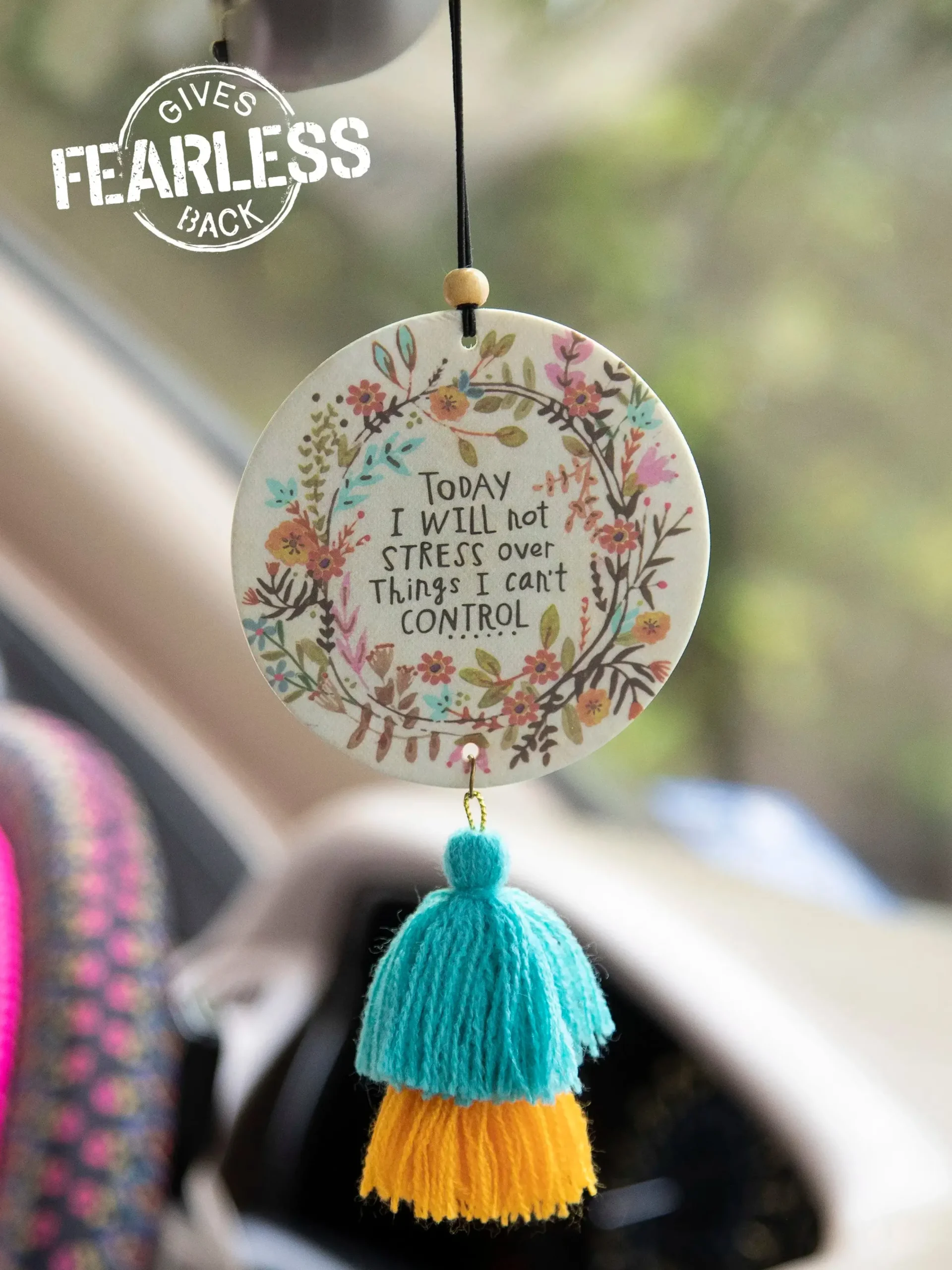 Car Air Freshener - Today I Will Not Stress
