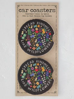 Car Coasters, Set of 2 - Spread Kindness