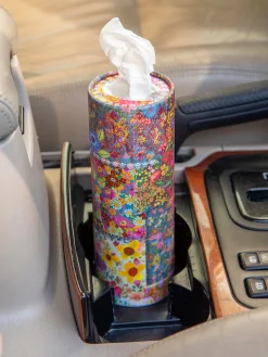 Car Tissues, Set of 3 - Patchwork