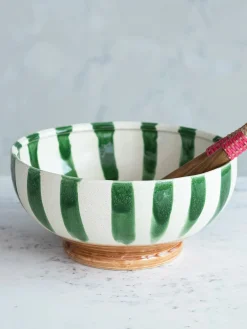Hand Painted Stoneware Bowl