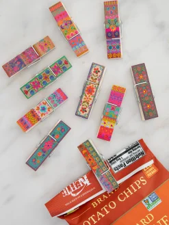 Happy Clips, Set of 10 - Folk Borders