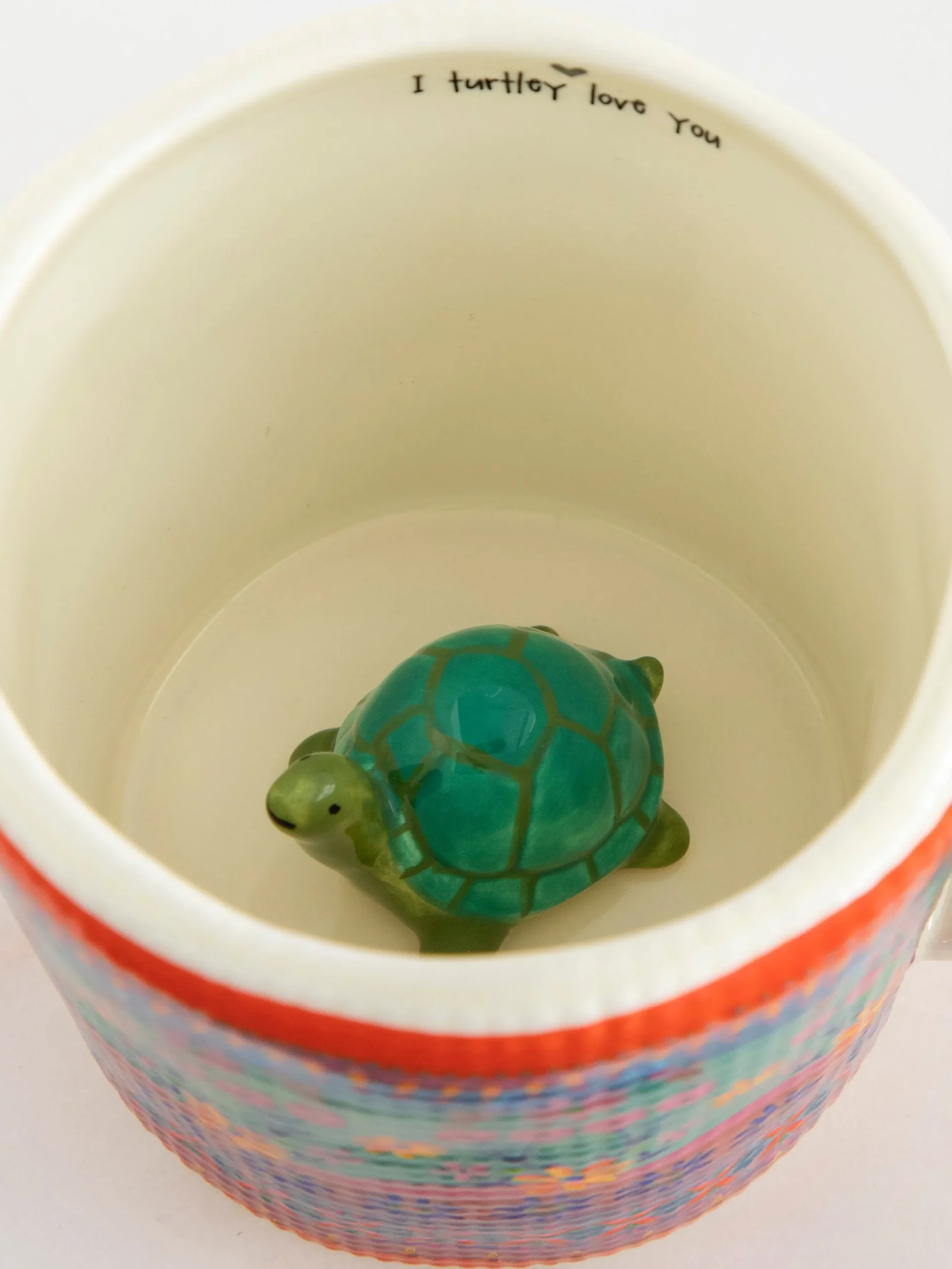 Peek-A-Boo Coffee Mug - Turtle