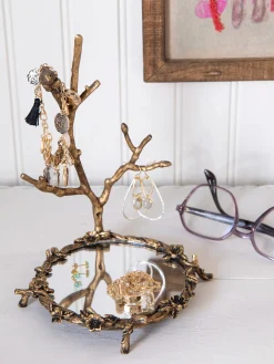 Pewter Jewelry Tree
