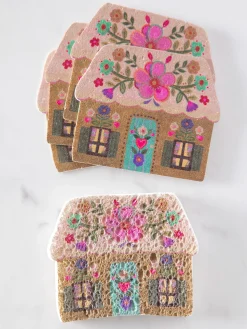 Puff Up Sponges, Set of 5 - Cottage
