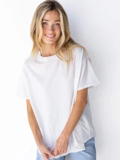 Take It In Cotton Tee - White