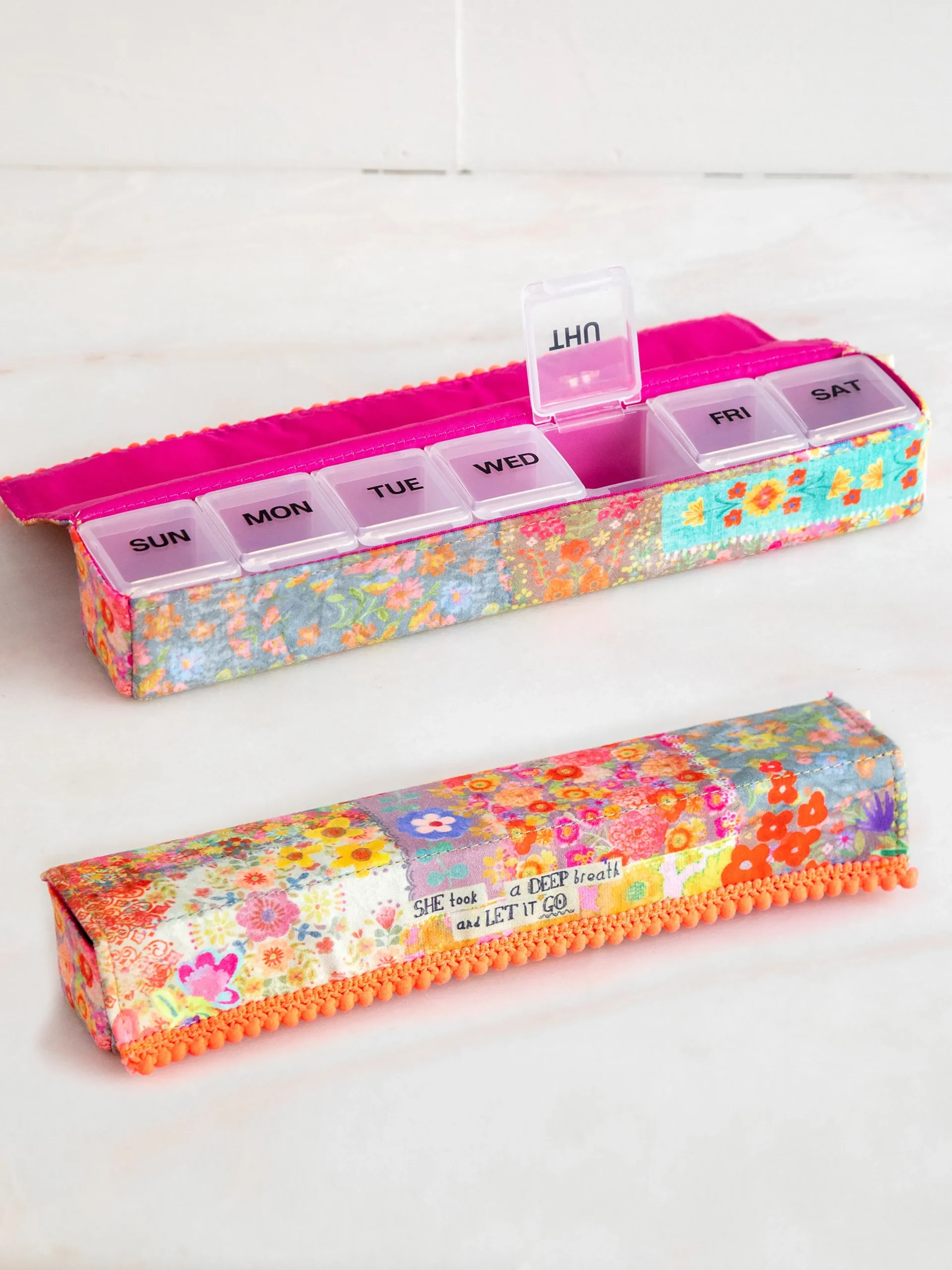Weekly Pill Pouch Organizer - Deep Breath