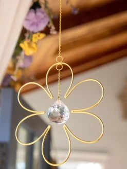 Whimsy Glass Sun Catcher - Flower