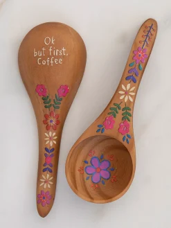 Wooden Coffee Scoop - But First Coffee